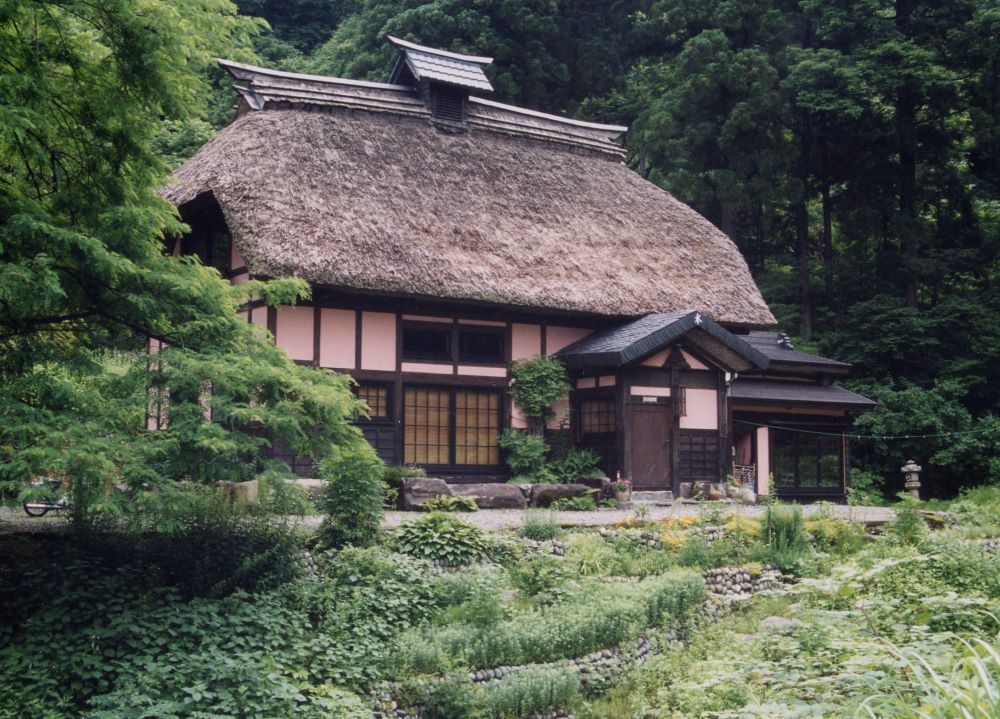 Sokakuan: House of Karl Bengs is Revived Japanese Traditional Koinka Farm House in Taketokoro, Tokamachi, Niigata, Japan. 